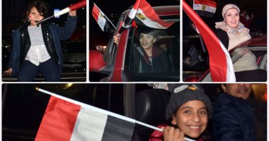 "فرحة مصر" الألاف فى شوارع القاهرة والجيزة يحتفلون بفوز المنتخب