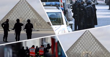 الشرطة الفرنسية تطوق متحف اللوفر بعد حادث إطلاق نار