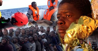 إنقاذ 1300 مهاجر من الغرق فى البحر المتوسط كانوا فى طريقهم لأوروبا