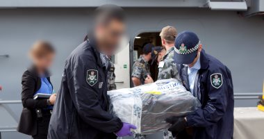 بالصور..السلطات الاسترالية تضبط شحنة كبيرة من الكوكايين على ظهر يخت