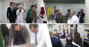 الرقابة الإدارية ترصد غياب 24 طبيبا و 16 من التمريض بمستشفی بورسعيد العام