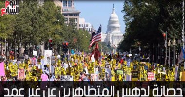 شاهد فى دقيقة.."حصانة لدهس المتظاهرين عن غير عمد".. أبرز ملامح قوانين الاحتجاج بأمريكا