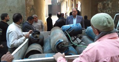 ضبط مدير مصنع تعبئة اسطوانات بوتاجاز لتجميعه 21 طن غاز صب فى بنى سويف