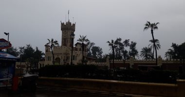 الطقس السيئ يضرب الإسكندرية وهطول أمطار على مناطق متفرقة