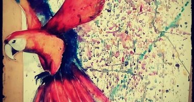 قارئة تشارك "اليوم السابع" بصور للوحاتها الفنية