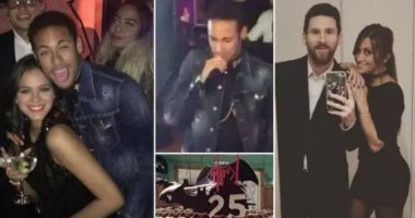 بالفيديو والصور.. نيمار وشقيقته يشعلان حفل عيد ميلاده بـ"غناء ورقص"