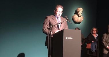 وزير الآثار يفتتح معرض "أوزوريس.. آثار مصر الغارقة" فى متحف بسويسرا