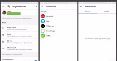 Google Assistant يتيح الآن للمستخدمين التحكم فى الأجهزة المنزلية الذكية