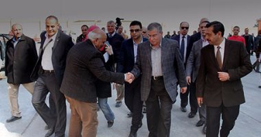 وزير التموين يتفقد صومعة برقاش  بمحافظة الجيزة