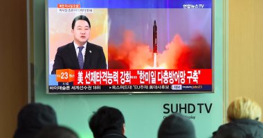 بالصور.. كوريا الشمالية تطلق صاروخا يقطع مسافة 500 كيلومتر