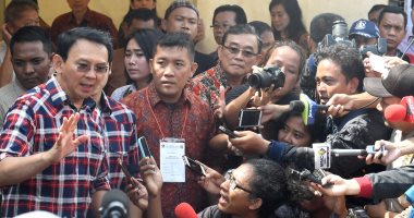 بالصور.. انتخابات محلية فى إندونيسيا بعد حملة ضد حاكم جاكرتا