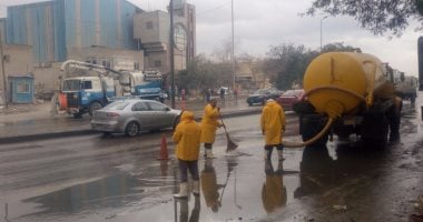  محافظ القاهرة يطالب رؤساء الأحياء بإستمرار حالة الطوارىء  لمواجهة الأمطار 
