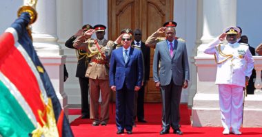 بالصور.. رئيس كينيا يحتفى بزيارة السيسى عبر تويتر 