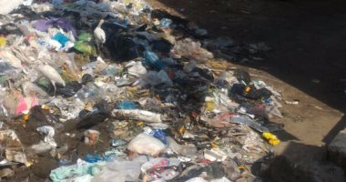 بالصور..تراكم القمامة بشارع بور سعيد بمدينة بلبيس فى الشرقية