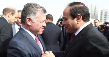 بالفيديو..بعد قليل.. قمة مصرية أردنية بين الرئيس السيسى والملك عبد الله