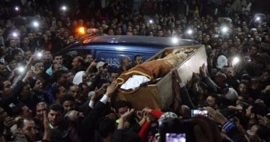 بالفيديو والصور.. تشييع جثمان عمر عبد الرحمن بمسقط رأسه فى الدقهلية