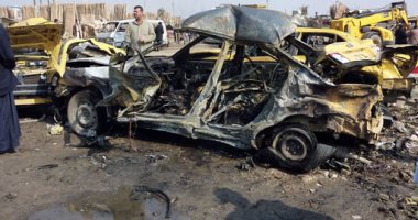 قارئ يشكو تكرار حوادث الطرق أمام بوابة جامعة الأزهر بسبب سرعة السيارات