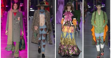 بالصور .. "Gucci" يقدم كرنفال أزياء مذهل تقوده الروح الأبداعية