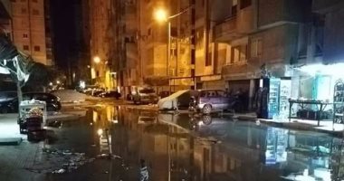 بالصور.. أهالى مدينة بنك فيصل الإسلامى بالإسكندرية يعانون من مياه الصرف الصحى