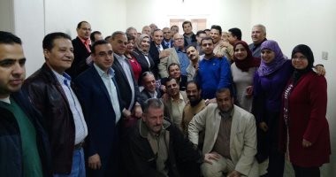 بالصور.. عبد المحسن سلامة مرشح نقيب الصحفيين يلتقى مراسلى 3 محافظات