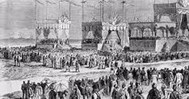 صور من 1869 لحفل افتتاح قناة السويس تكلف 2 مليون و400 ألف جنيه اليوم السابع