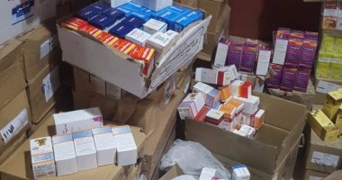 مباحث تموين بنى سويف تضبط 27 ألف عبوة أدوية مجهولة المصدر بمدينة ببا