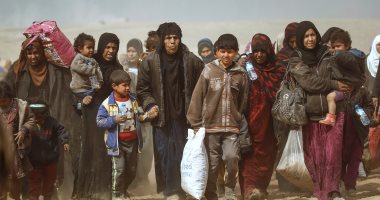 افتتاح مخيم جديد لإيواء النازحين من المعارك فى غرب الموصل 