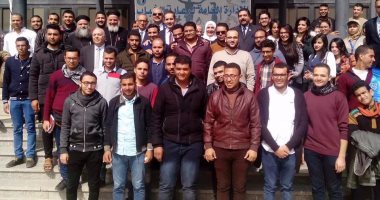 جامعة قناة السويس تستقبل 105 طالبا و طالبة من جامعة العريش و سيناء
