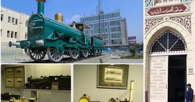 بالصور.. متحف السكة الحديد يرصد تاريخ النقل فى مصر والعالم وتطور القطارات