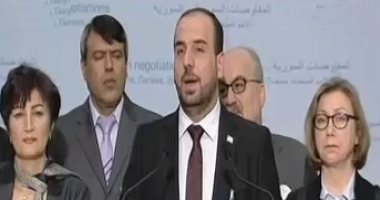 معارض سورى خلال مؤتمر بجنيف: الإرهاب فى بلادنا صنعه النظام لتشويه الثورة