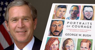 "بورتريهات الشجاعة" لـ "جورج بوش" الأكثر مبيعا فى قائمة النيويورك تايمز