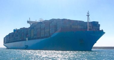 ميناء شرق بورسعيد يستقبل سفينة الحاويات العملاقة Mette Maersk