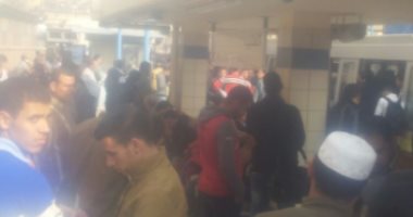 صحافة المواطن: تكدس بمحطات مترو الخط الثانى بسبب تعطل قطارات شبرا-المنيب