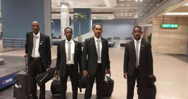 طاقم الحكام السودانى يصل الإسكندرية لإدارة مباراة سموحة وبطل كينيا