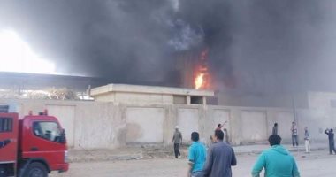 الحماية المدنية تسيطر على حريق بمصنع تدوير قمامة فى دمياط الجديدة