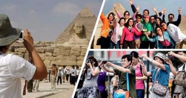مطار القاهرة الدولى يستقبل 15 مجموعة سياحية لزيارة المعالم الأثرية
