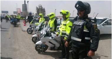 المرور تحرر 1273 مخالفة دراجات بخارية بدون لوحات بالمحافظات
