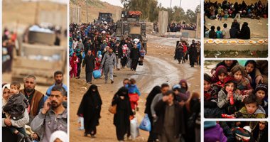 "الهجرة" العراقية: استقبلنا 12 ألف نازح من غربى الموصل خلال يوم واحد