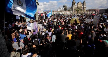 مظاهرات فى جواتيمالا تطالب الرئيس أليخاندرو بالتنحى