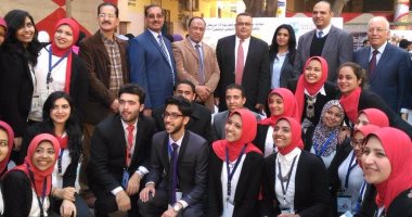 افتتاح معرض صنع فى مصر بجامعة الإسكندرية لتشجيع الطلاب على ريادة الأعمال