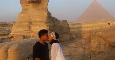 الأمريكية chanel iman من أمام أبو الهول: مغامرة عظيمة فى مصر
