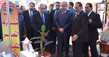 بالصور.. رئيس الوزراء يفتتح معرض القاهرة الدولى للمؤتمرات فى دورته الـ 50 