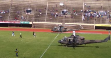 بطل زيمبابوى يصل ملعب مباراة مازيمبى بـ"هليكوبتر" فى دورى أبطال أفريقيا