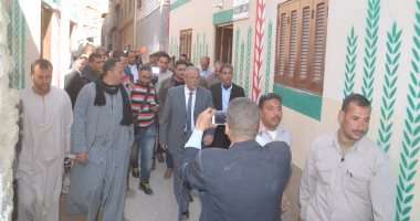 بالصور .. محافظ المنيا يفتتح مبنى وجراج الوحدة المحلية لقرية ميانة بمغاغة