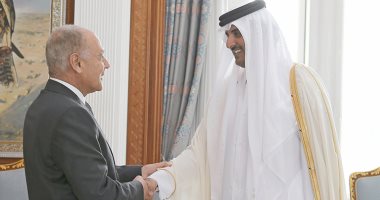 أمير قطر يستقبل الأمين العام للجامعة العربية لبحث استعدادات قمة الأردن