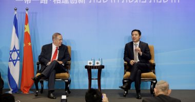 بالصور.. نتنياهو يدعو إلى زيادة التعاون الاقتصادى بين إسرائيل والصين