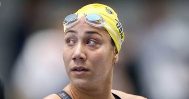 فريدة عثمان تتألق فى أمريكا وتصبح ثالث أسرع سباحة فى التاريخ