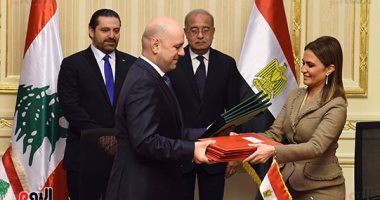 بالصور.. سحر نصر: الحكومة توقع 17 اتفاقية تعاون مع لبنان 
