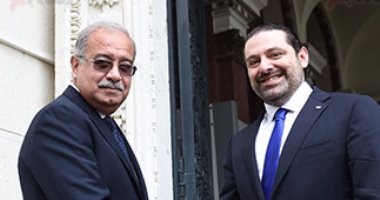 اجتماعات اللجنة المصرية اللبنانية برئاسة  شريف إسماعيل وسعد الحريرى