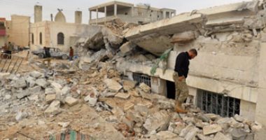 مقتل وإصابة 27 مدنيا فى قصف للتحالف الدولى على مدينة الرقة السورية
